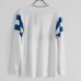 Marseilles 90/91 Home White Long Sleeve Soccer Jersey